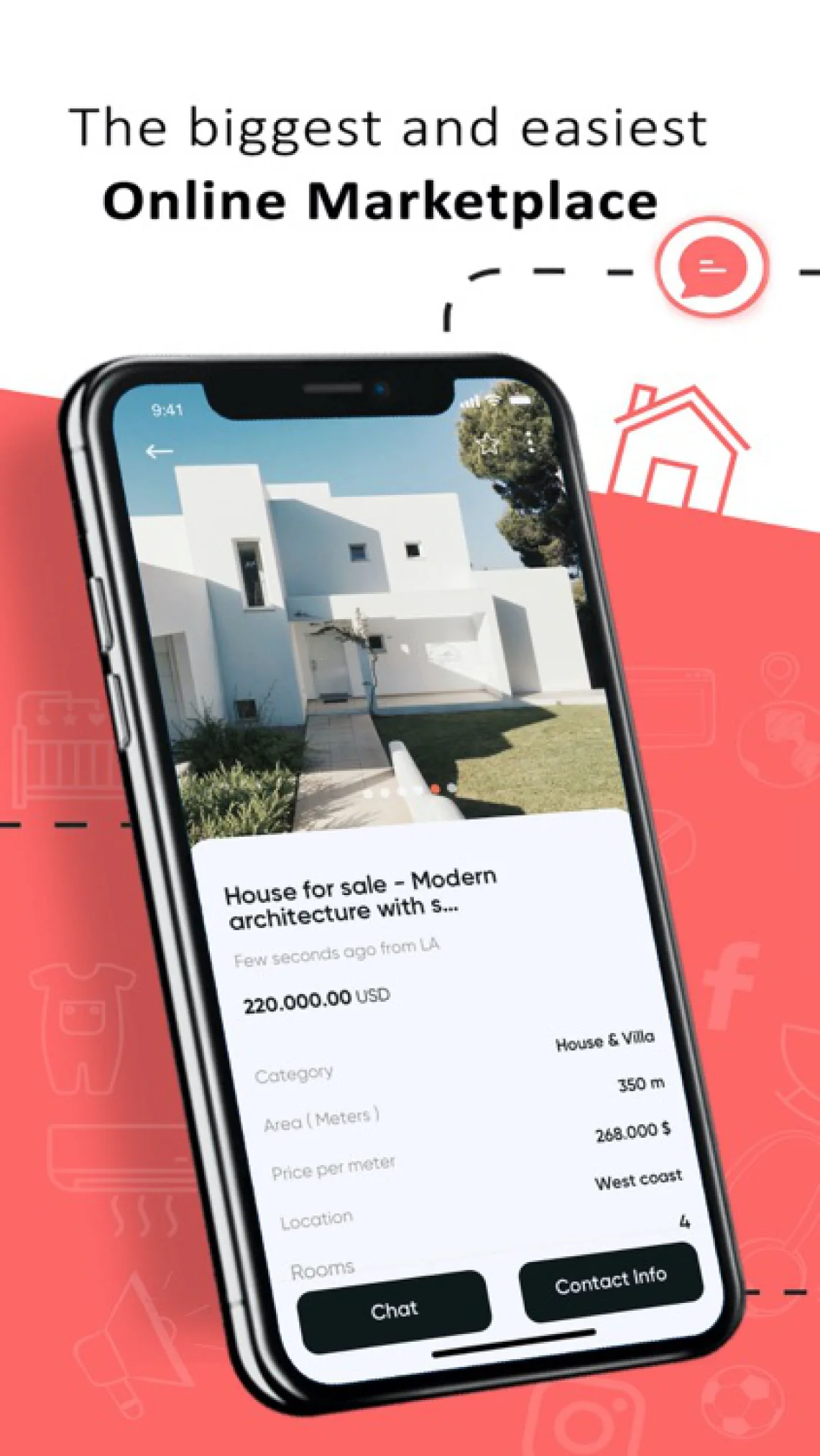 iBazzar App Store screenshot: the biggest and easiest online marketplace