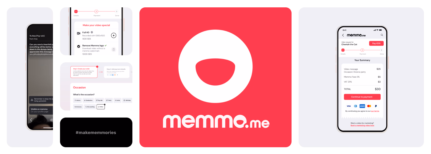 Memmo video greeting platform