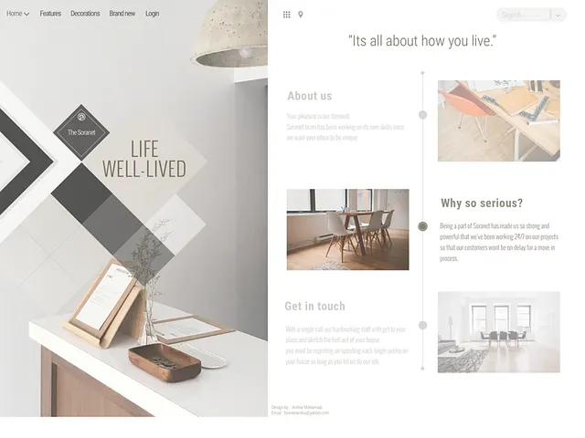 Interior Design Mag, magazine website design
