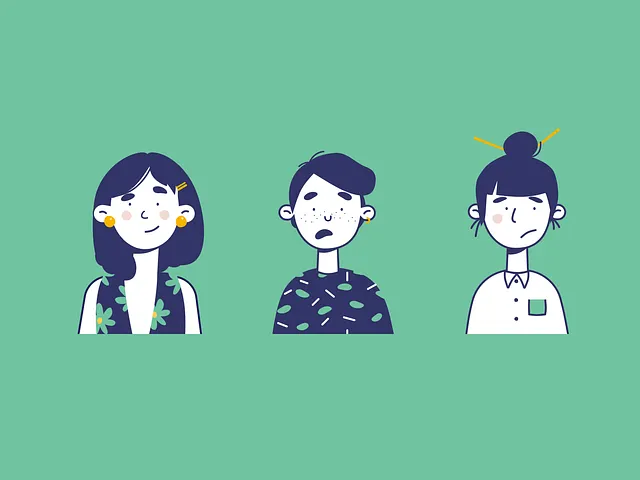 Little People, summer-themed vector illustration